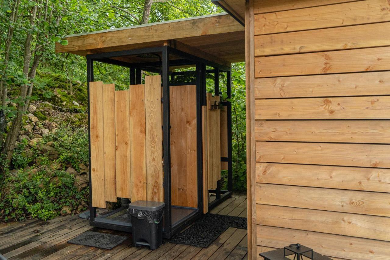 Le Moonloft Insolite Tiny-House Dans Les Arbres & 1 Seance De Sauna Pour 2 Avec Vue Panoramique Osenbach Luaran gambar