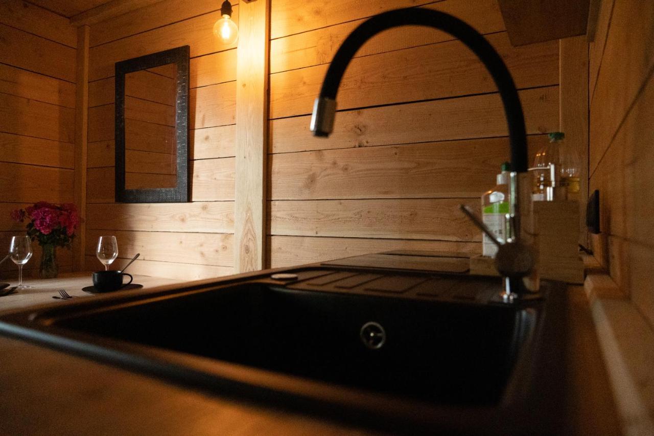 Le Moonloft Insolite Tiny-House Dans Les Arbres & 1 Seance De Sauna Pour 2 Avec Vue Panoramique Osenbach Luaran gambar